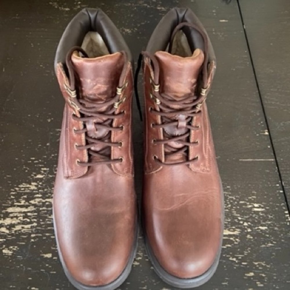 Ugg Stenton Chestnut Leather Size 12